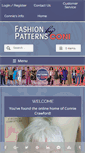 Mobile Screenshot of fashionpatterns.com